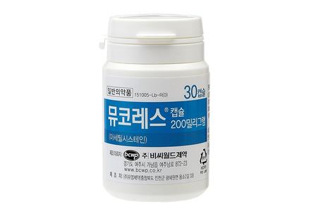 뮤코레스캡슐200mg