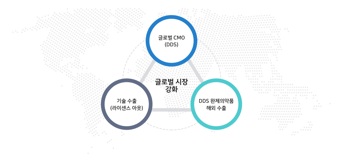 글로벌 시장 강화